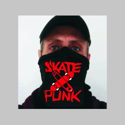 Skate Punk  univerzálna elastická multifunkčná šatka vhodná na prekritie úst a nosa aj na turistiku pre chladenie krku v horúcom počasí (použiteľná ako rúško )
